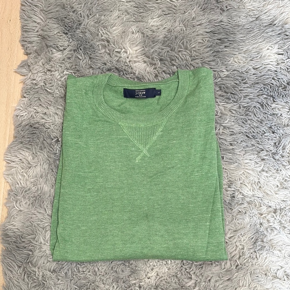 J.Crew Green Sweater
